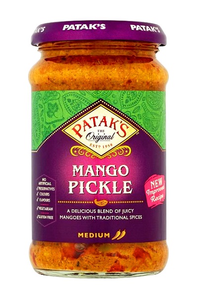 Pickle di Mango con spezie - Patak's 283g.